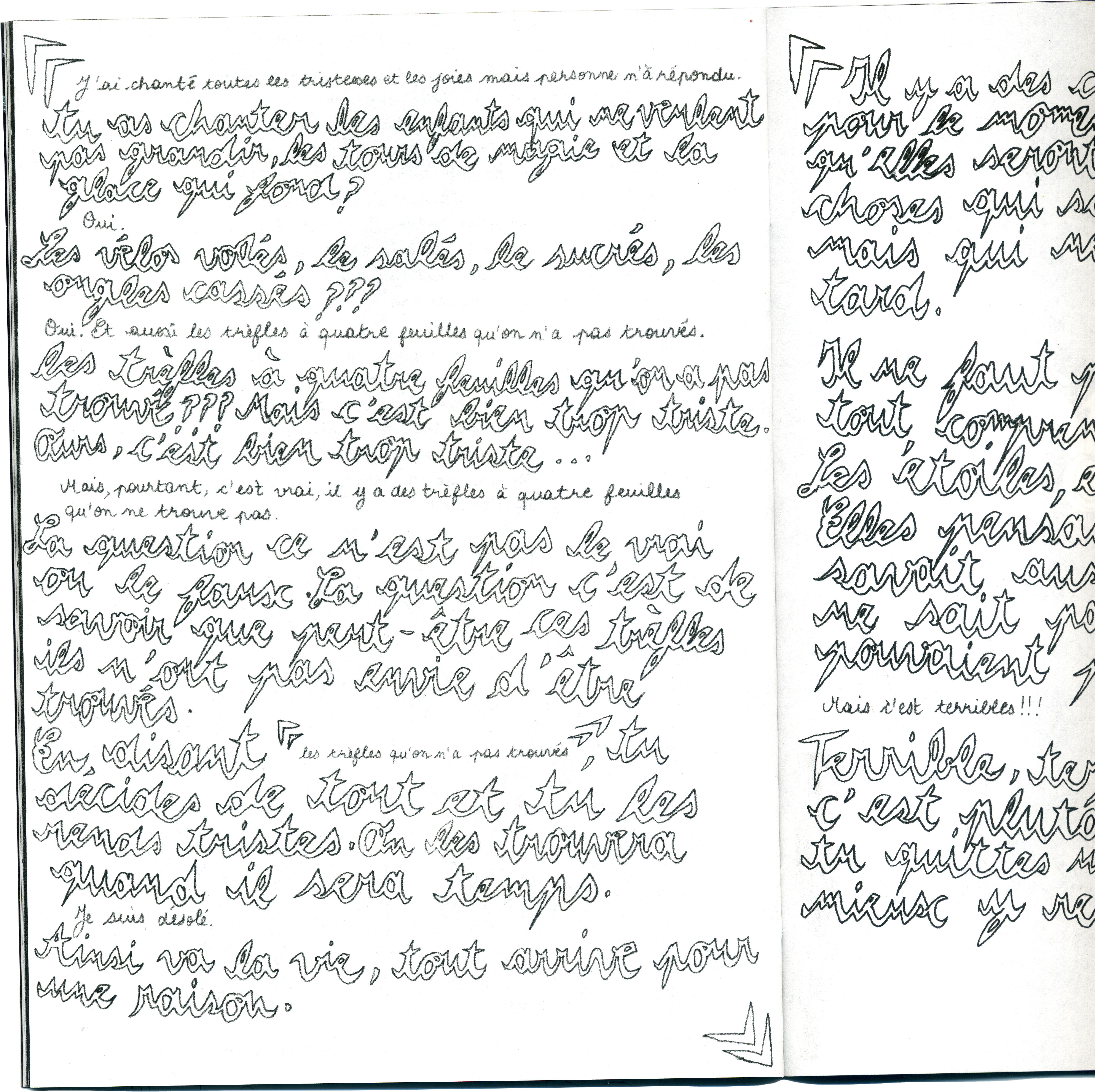 Anna Sougy _ Mr horloge scan drawings