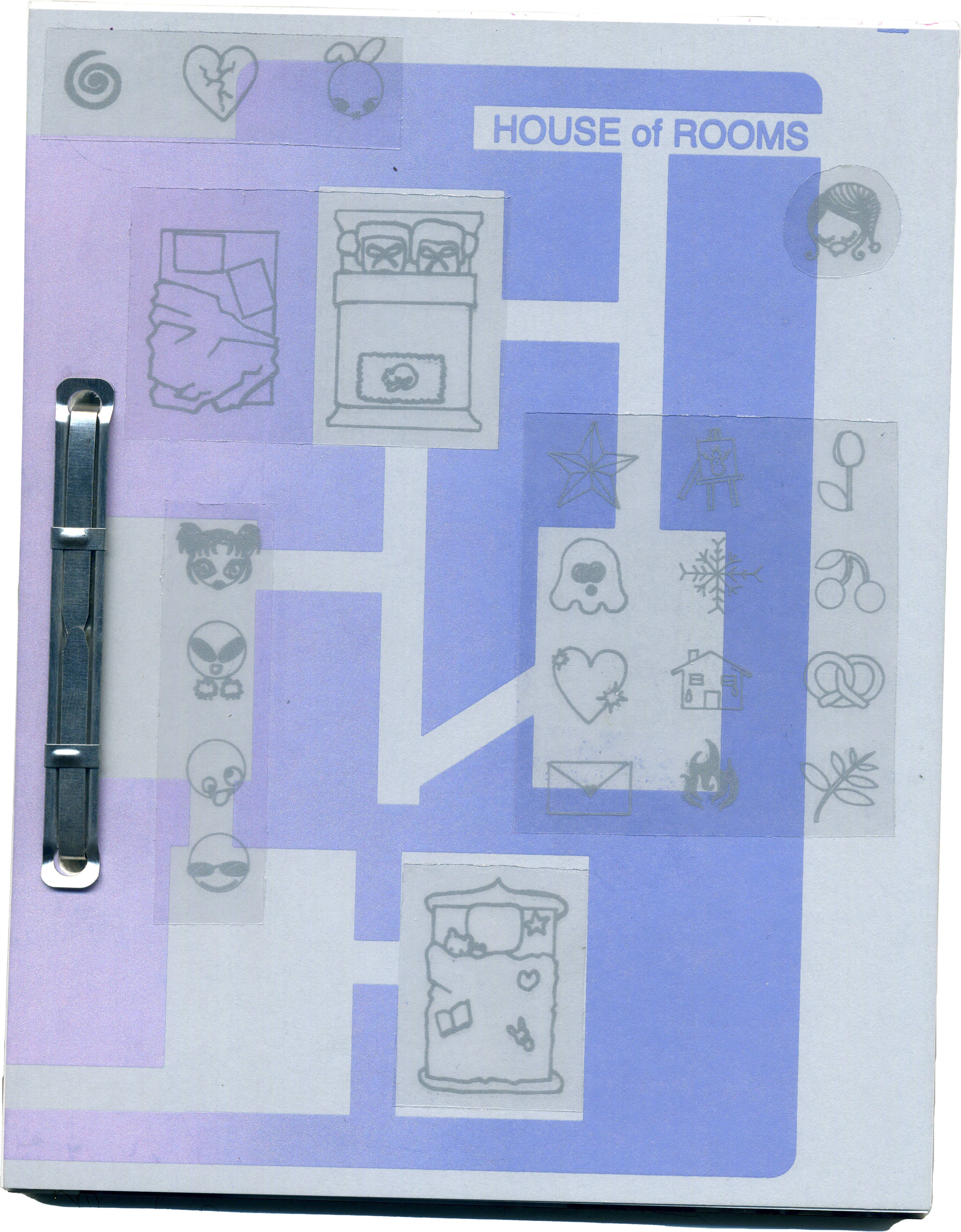 Anna Sougy _ House_of_Rooms scan drawings